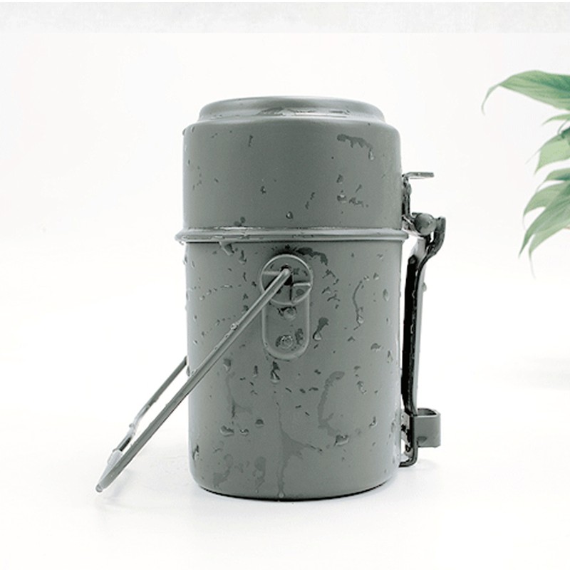 Military Mess Tin Multifunction Proper Size Aluminium Alloy Portable Military