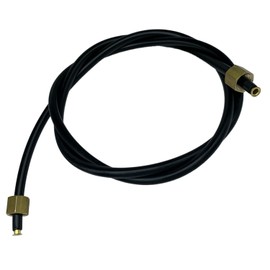 Sellerocity Kit Air Compressor Tube Unloader Hose 40" Compatible With Emglo Jenny 610-1091 Dewalt A12463 Ridgid 17748, Contains Nut & Ferrule With Inserts