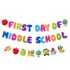 First Day of Middle School Banner,Welcome to Middle School Banner