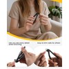BEZOX Toenail Clippers for Seniors – Upgraded Long Handled Curved