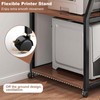 GarveeHome Printer Stand with Storage Shelf, 3 Tier Printer Cart
