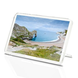 Classic Rectangle Magnet with Stand - Durdle Door Beach Dorset UK England - Fridge Locker Office Whiteboard Toolbox #50792