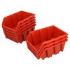 AB Tools Stacking Bin Boxes Wall or Stack for Garage