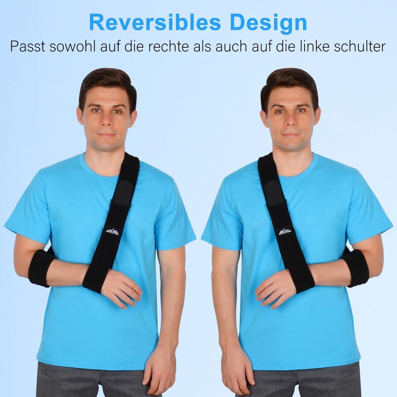 supregear Arm Sling, Adjustable Shoulder Brace Immobiliser Rotator Cuff Lightweight