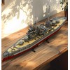 FULHOLPE Queen Elizabeth Class Battleship Building Blocks Set, MOC Military