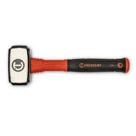 Crescent Fiberglass Drilling Hammer - Heavy Duty Construction Hand Tool for Home Improvement & Repair - 3 Lb - CHFDRL48