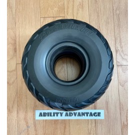 Permobil 2 NEW: PERMOBIL AGGRESSIVE SOLID CASTER TIRES for F3, F5, M5 210 x 65 (2.50-3).