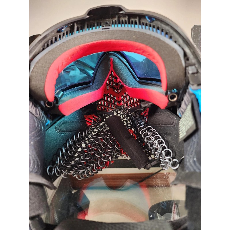 ExFog Clear Safety Glasses Adjustable Magnetic Goggle Tubing Adapter Universal
