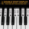 Removable Piano Keyboard Note Labels Piano Keyboard Stickers for Beginner