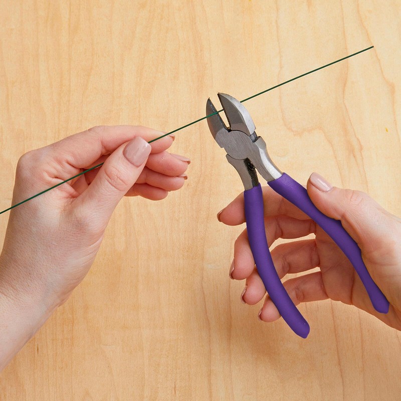 FloraCraft Floral Wire Cutter 6.5 Inch Purple