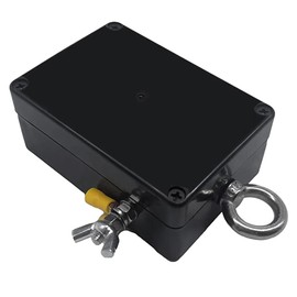 Roarrter 1 Piece 49:1 Balun 100W Short Wave Balun HAM HF Antenna 5-35MHz End Fed Half-Wave Antenna Black