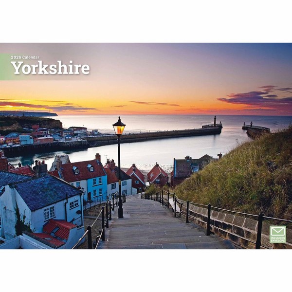 Carousel Worldwide, Yorkshire 2026 A4 Wall Calendar