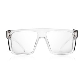 BEASVFE Photochromic Anti Bluelight UV400 Auto-Darkening Clear to Smoke Lens Transitional ANSI Z87.1 Safety SunglassesGlasses (Clear (Grey Shield))