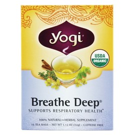 Yogi Tea Breathe Deep Herbal Tea 1.12 Ounces