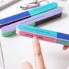 5 PCS Six-sided Polishing File Nail Tool Creative Printing Nail