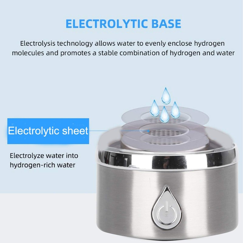 Hydrogen Water Bottle Maker Portable Hydrogen Water Bottle Generator Water