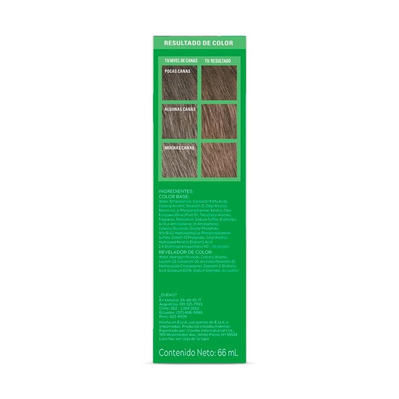 Just For Men, Tinte Colorante En Shampoo, Castaño Claro H25,