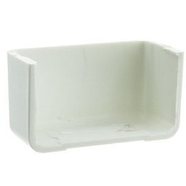 CableWholesale Cord Cover Cable Raceway, 1.75 inch Surface Mount Cable Raceway End Cap On-Wall Cord Concealer (Covers Raceway End), Cord Organizer/Wire Hider and Protector, White