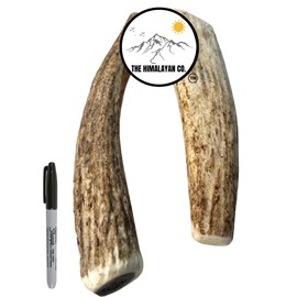 Elk Antler Dog Chews | ELK ANTLERS FOR DOGS | 100% Natural | Dog Bones for Aggressive Chewers | Naturally Shed Elk Antler Dog Chew | Long Lasting Dog Treats for Aggressive Chewers | Keeps Dogs Busy | SMALL MEDIUM LARGE (SPLIT AND WHOLE ELK ANTLERS) (2 ME