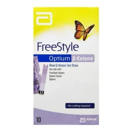 Cinta Cetonas Freestyle Optium Neo H Abbott Caja 10 U color amarillo