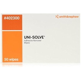 Uni-Solve Adhesive Remover Wipes [402300] 50 Ct Box (Pack of 3 Boxes)