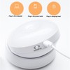 LED Motion Sensor Night Light ABS 360 Degree Rotating Rechargeable