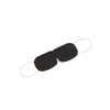 BIO Non-woven Disposable Eye Masks Individually Wrapped Black (Set of