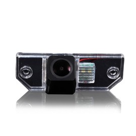 Navinio Waterproof Backup Camera Color Car Rear View Camera 170 Degree Viewing Angle License Plate with Night Vision for Ford Mondeo Focus C-Max from 2010 to 2012 (Starlight Super pro Camera)