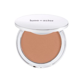 LUNE + ASTER Soft Silk Bronzer | Buildable Silk Bronzer, Luminous-Matte Finish - Caramel
