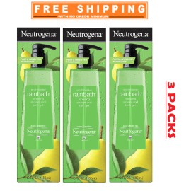 Neutrogena 3 pk Neutrogena Rainbath Renewing Shower and Bath Gel, Pear & Green , 40 fl. oz.
