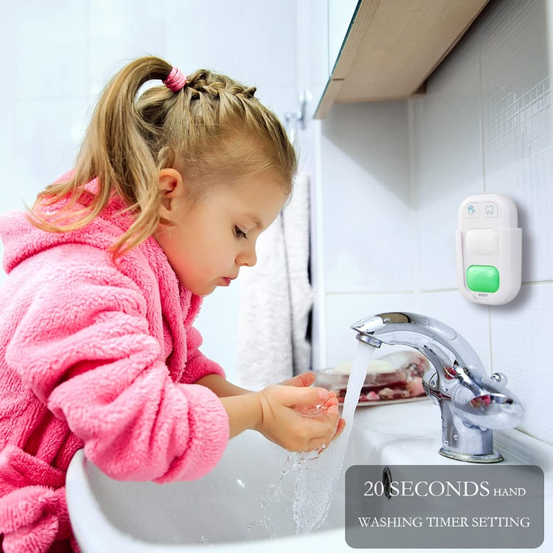 Timer for Kids,2 Minutes Teeth Brush Timer,20 Seconds Bathroom Hand