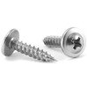 #8 x 3/4" Wood Screw 500Pcs 410 Stainless Steel Standard