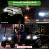 10L0L 881 Golf Cart Head Light Bulb for EZGO, Club