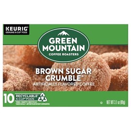 Green Mountain Coffee Roasters, K Cups Roasters Brown Sugar Crumble Donut 10 Count, 3.1 Ounce