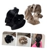 BIUDECO 2pcs Silk Hair Scrunchies for Women Elegant Elastic Ponytail