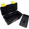 ANMOO Plastic Toolbox, 13inches Protable Tool Box Organiser With Extra