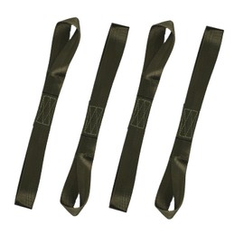 Tie Down Strap, Cargo Tightening Belt, Luggage Belt, Tie Down Belt, Soft Loop, Fastening Belt, Multi-purpose, Packaging, Bicycle, Bike, Fall Prevention, Multi-Purpose Tool, For Transporting, Set of 4,