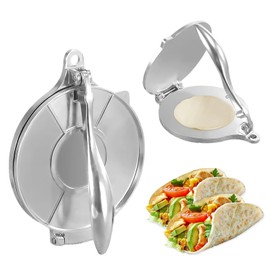happykau Tortilla Press Taco Press Machine Kitchen Utensils Cooking Utensils Homemade Tortilla Pie Bakeware Heavy Duty Taco Press Kitchen Utensils Cookware Pasta Machine Kitchen Gadgets for Baking