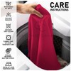 Premium King Size Extra Deep Fitted Sheet Red - Extra