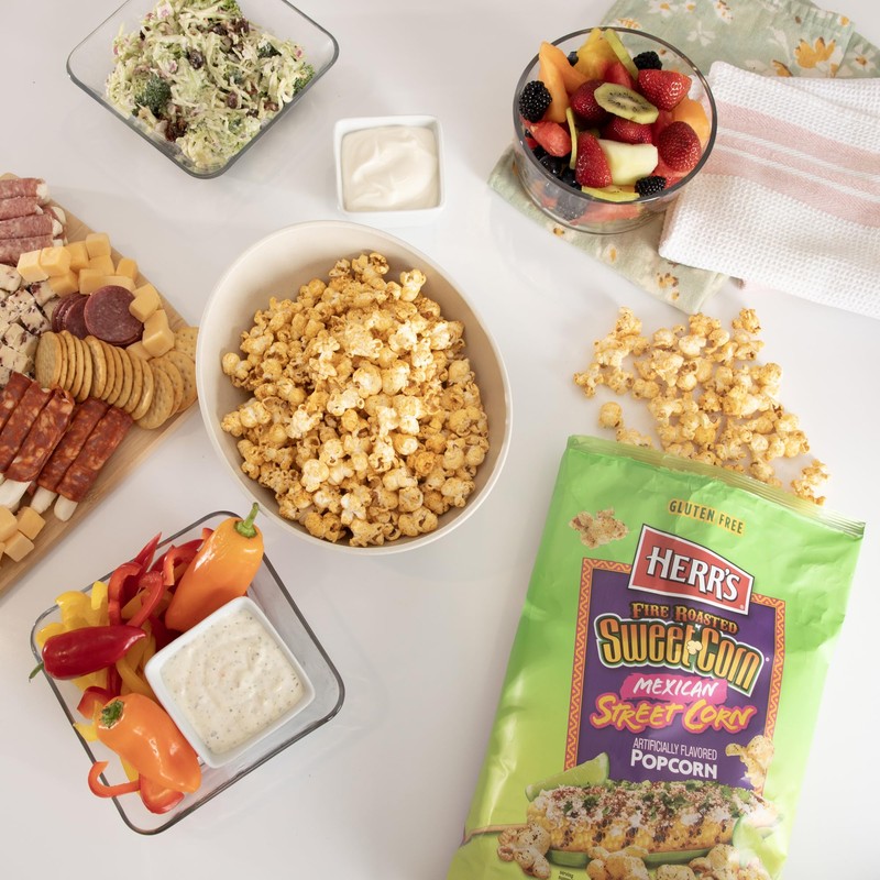 Herr's Fire Roasted Sweet Corn Mexican Street Corn Popcorn 4