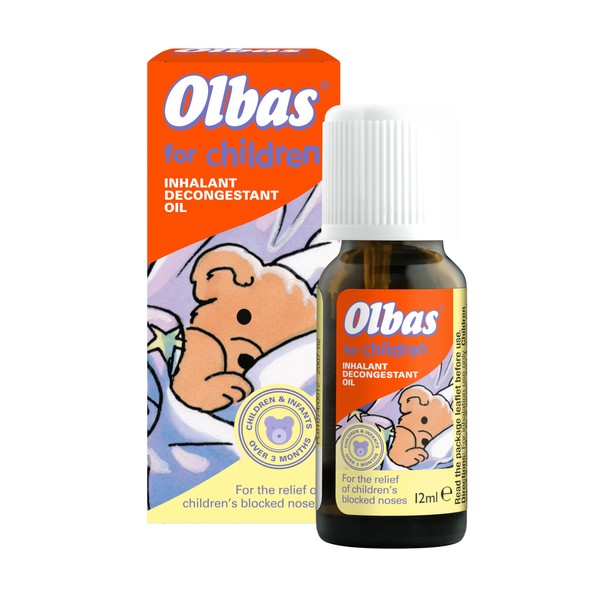 Olbas Olbas Oil For Children 12ml - Inhalant Decongestant Oil