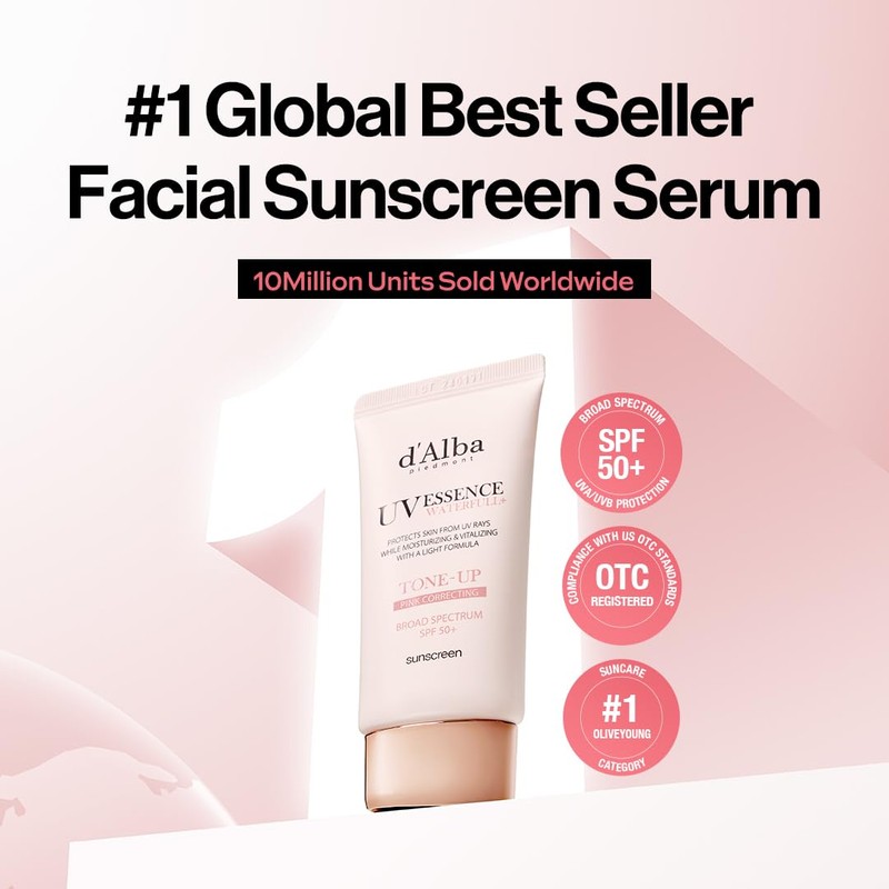 Protector Solar D'alba Piedmont Waterfull Tone-up Spf 50+ - Venta