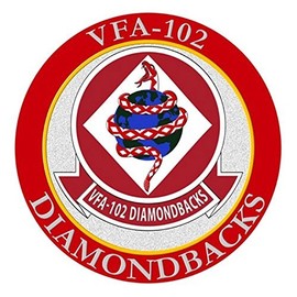 彫金 Stickers United States Navy VFA – 102 