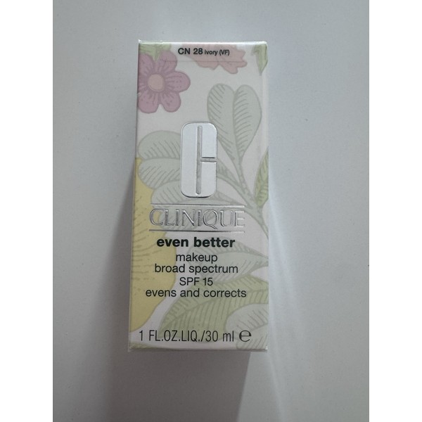 Clinique Even Better Makeup Broad Spectrum Foundation SPF 15-CN28 Ivory-1oz