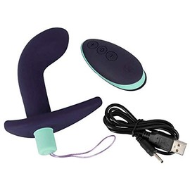 You2Toys Prostate Plug Vibrating Plug for Men, 10 Vibration Modes, 6 Speeds, Training, Waterproof, with Vibro Bullet, Purple, 5952920000