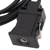 Qiilu Aux Female Audio Switch Cable Stereo Wiring Harness Aux