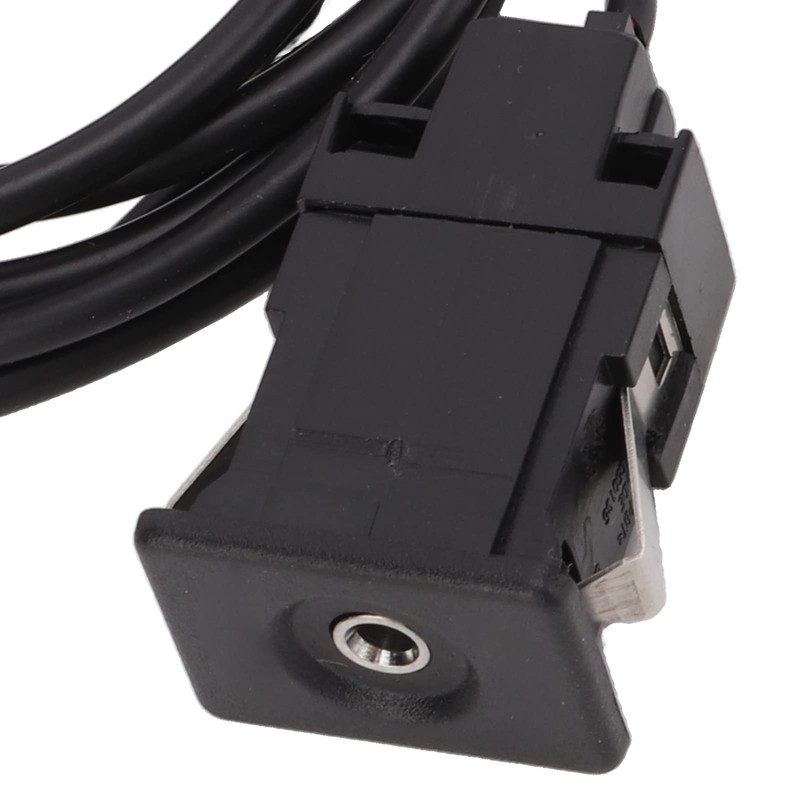 Qiilu Aux Female Audio Switch Cable Stereo Wiring Harness Aux