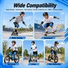 Lafefe Kids Protective Gear Set 6 in 1, Knee Pads