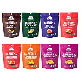 Mavuno Harvest Organic Fruit Snacks - Chewy Fruit Bites - Fiber-Rich & Healthy Food for Kids & Adults - Ethically Sourced, Non-GMO, No Preservatives - Variety Pack - 1.94-oz. Snack Packs, Pack of 8