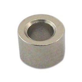 Round Spacers Nickel PL Brass M4 x 2 Spacers/Feet Fasteners Hardware 4pcs - 05.54.023